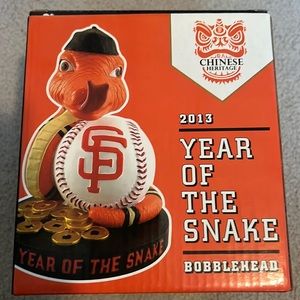 SF Giants 2013 Year of the Snake Bobblehead